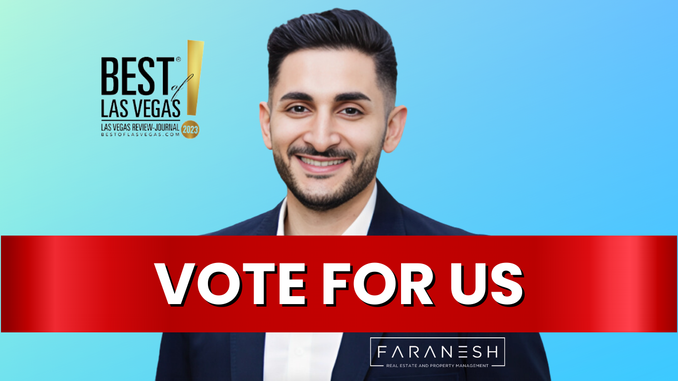 Vote Best of Las Vegas 2023: Faranesh Real Estate and Property Management