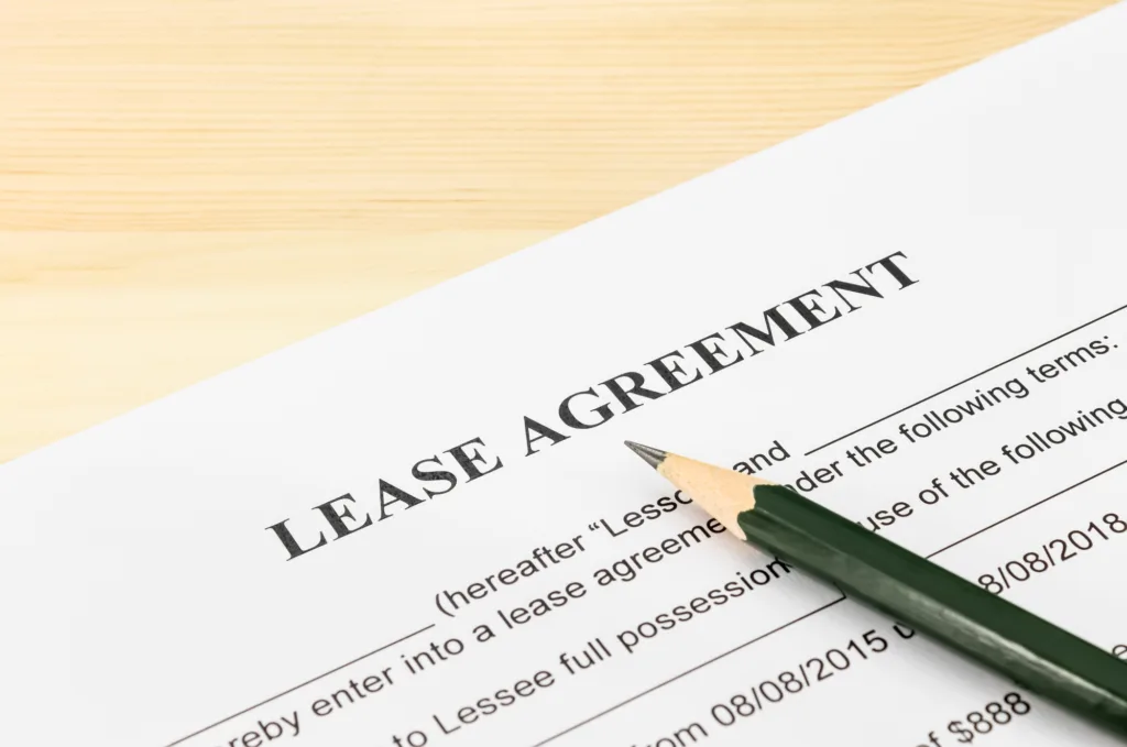 Las Vegas lease agreement