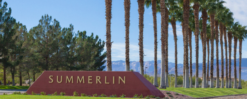 Living in Summerlin What Property Investors Need to Know