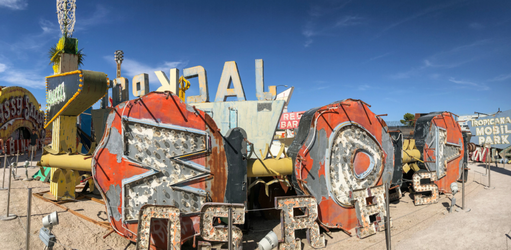 Neon Museum in downtown Las Vegas